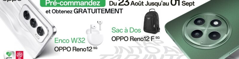 Bannière OPPO Reno 12 - 1000x300